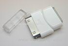 Japanese foma socket to ipod mobile phone charger connector white