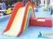 Outdoor Family Recreation Rainbow Slide Water Spraygrounds Equipment