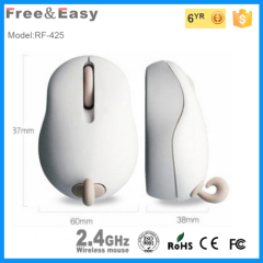 super cute dolphins shape 2.4g wireless toy mouse