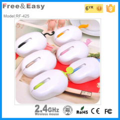 super cute dolphins shape 2.4g wireless toy mouse