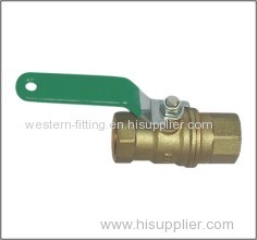 Brass KITZ Ball Valve Ful Port Ball Valve