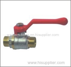 Brass Ball Valve M/F Standard Port Nickel Plated