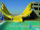 Cool Children Wave Safe Outside Amusement Park Water Slides For Spas, Hotels