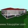 Standard Dormitory Three Bedroom Modular Homes , Light Steel Structure House