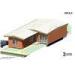 Durable 3 Bedroom Movable Modular Homes Prefabricated Light Gauge Steel Villa