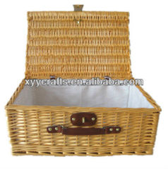 large storage baskets with lids