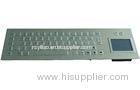 IP65 Panel Mount Kiosk Metal Keyboard / heavy metal keyboard for banking