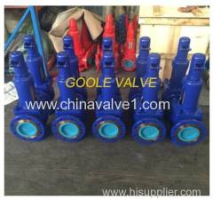 DIN pressure safety valve