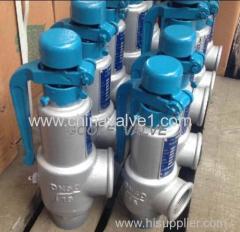 Spring loaded low lift type safety valve