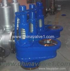 Double spring safety valve