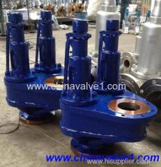 Double port lift safety valve