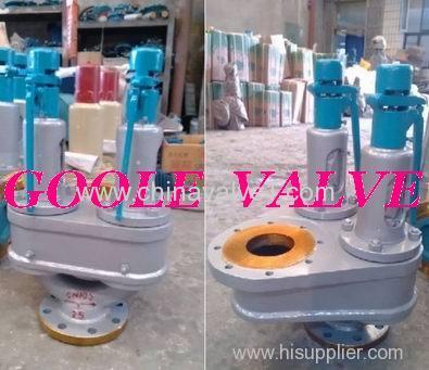 Two spring type safety valve