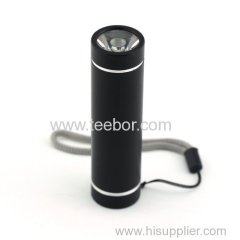 Super Bright LED 1 Mode Mini AAA Portable Handheld Flashlight Torch Lamp Light - Black,Red,Silver,Blue