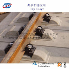 SKL14 rail clip/manufacturer SKL tentile railway clip/elastic railway SKL clip made in Chinese Manufacturer