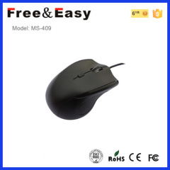 high resolution clickless wired mouse