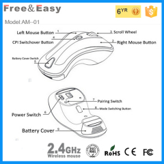 Hot sell universal wireless 2.4G optical gyration air mouse for windows and Android