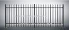 Safety Ornamental Aluminum Fence , Powder Coated Residential Fencing