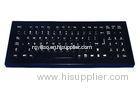 IP65 dynamic industrial pc keyboard with high quality durable black titanium