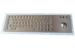 vandal proof metal kiosk keyboard long stroke / illuminated ultrathin keyboard