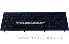 Scrachproof panel mount black metal keyboards with high and durable quality