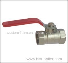 Brass Ball Valve Forged Body Steel Handle PVC Coated