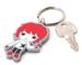 pvc keychainsddd keyrings key chains key rings