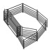 Steel Tubing Regular Bull Fence Panel and Gate