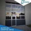 Glass Industrial Sectional Door Sliding For Villa With CE Standard