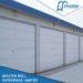 Electric Sectional Garage Door Panel Wood Grain Remote Control
