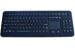 IP65 dynamic rate industrial pc keyboard with sealed rubber touchpad