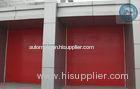 Insulated Red Industrial Sectional Door Finger Protection Panel