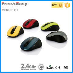 2.4g pink wireless mouse