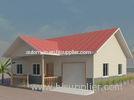 Portable Steel Frame Structure 4 / 3 Bedroom Modular Homes , Mobile Light Steel Villa