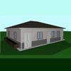 Water Proof Light Steel 3 Bedroom Modular Homes , Portable Modular House