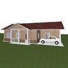 Promotion Wind - proof 3 Bedroom Modular Homes Prefabricated Mobile House For Living