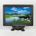 Widescreen 9.2" industrial LCD monitor plastic portable design VGA AV interface 12 volt