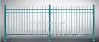 Industrial Safety Ornamental Aluminum Fence , Metal Garden Fence