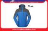 Waterproof Mens Spring Jacket / Women Plus Size Casual Winter Jackets Breathable