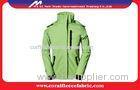 Women Waterproof Outdoor Jackets / Breathable Fancy Camping Jackets with Hood