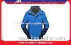 Custom Mens Outdoor Jackets / Winter Waterproof Jacket