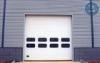 Overhead Folding Industrial Sectional Door Accordion With Thermal Insulation