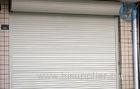 Safety Up Overhead Garage Doors , Manual Handling White Color