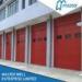 Automation Industrial Sectional Door Galvanized Steel For House