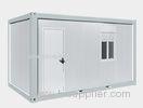 White 16ft Modular Mobile Office Containers Prefabricated With PVC Floor