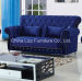 Dubai Blue Fabric Sofa