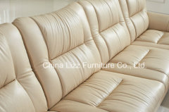Australian Leather Sectional Sofa with Chaise