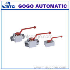 high-pressure manual stop valve