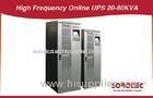 Three Phase 380V AC 20, 40, 80 KVA High Frequency online UPS with RS232, AS400, RS485