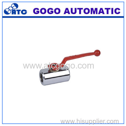 Ball valve straight type