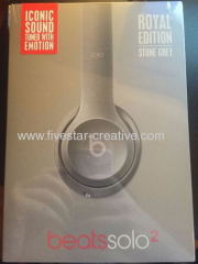 Beats by Dr.Dre Solo2 On-Ear Headphone Royal Collection Stone Grey from China supplier